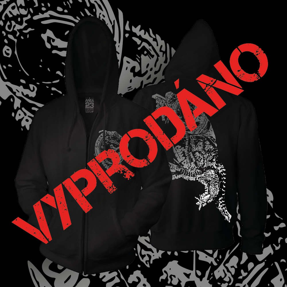 Unisex mikina se zipem limitovaná edice